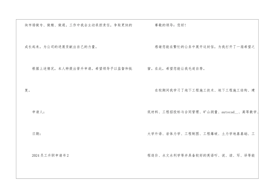 2024员工升职申请书5篇_第3页