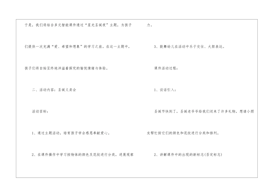 2024圣诞节的活动策划案5篇_第2页