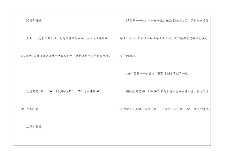 2024地理初中必考点解析_第3页