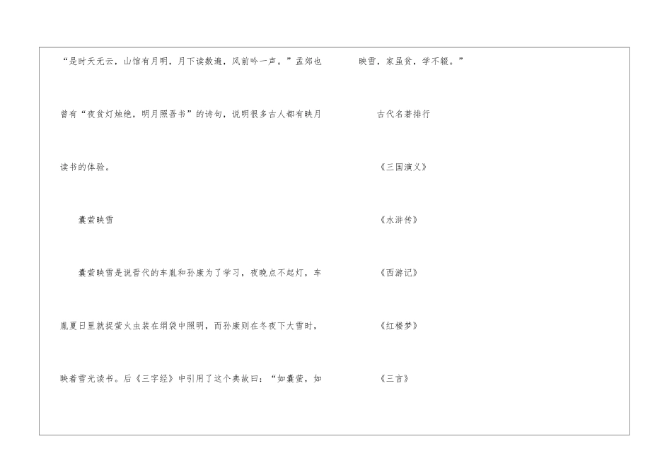 2024古代关于读书的故事大全_第3页
