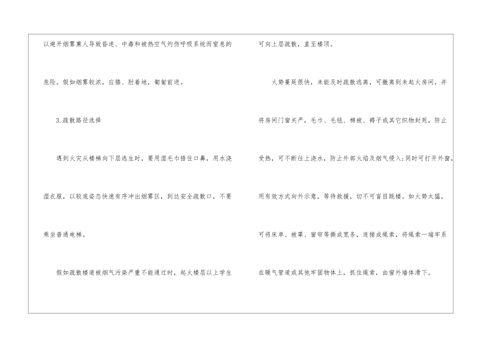 2024学校发生火灾你首先要干什么_第2页