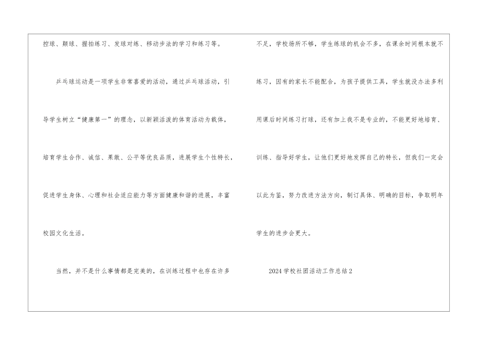 2024学校社团活动工作总结5篇_第2页