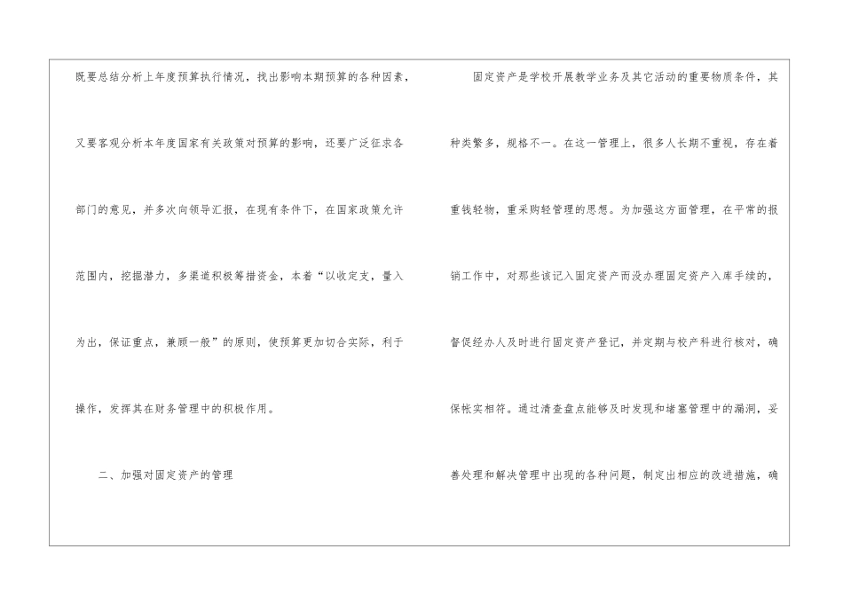 2024学校财务年度工作总结_第2页