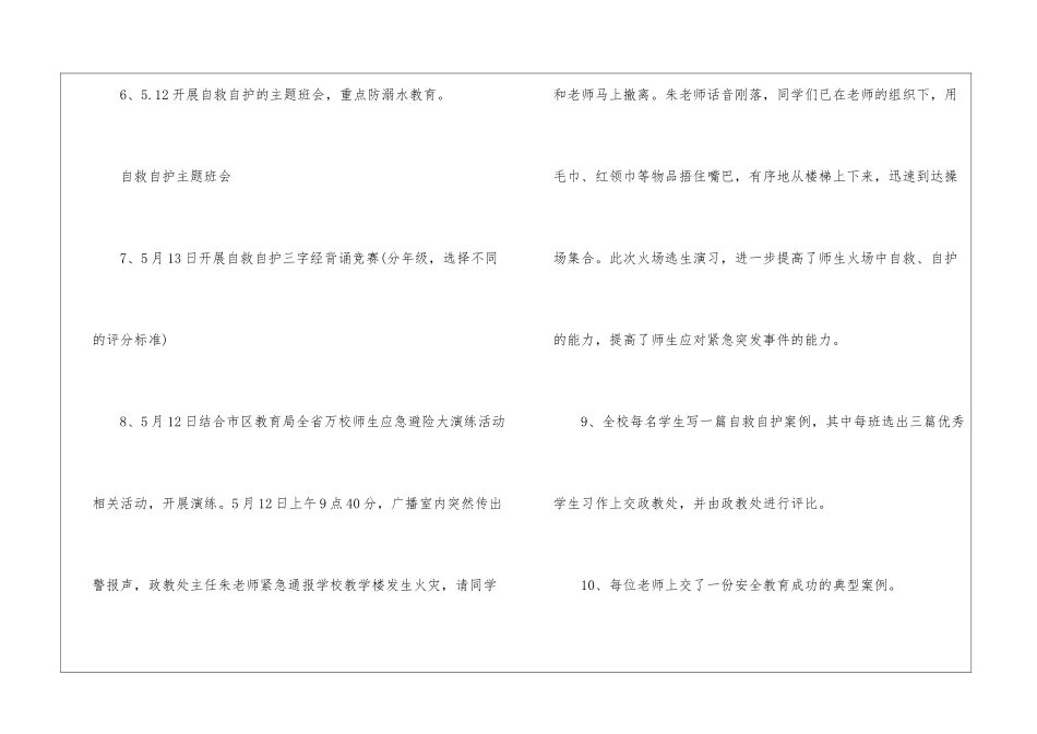 2024学校防灾减灾工作总结_第3页