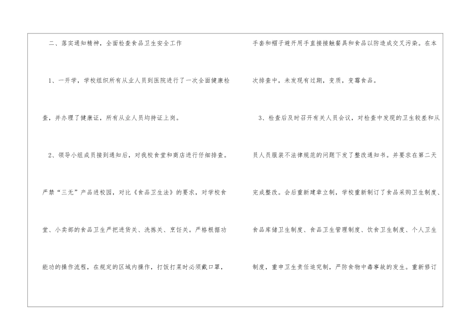 2024学校食品安全月活动总结_第3页