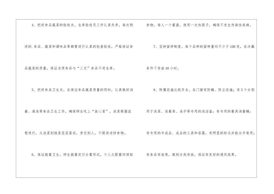 2024学校食堂自查报告_第3页