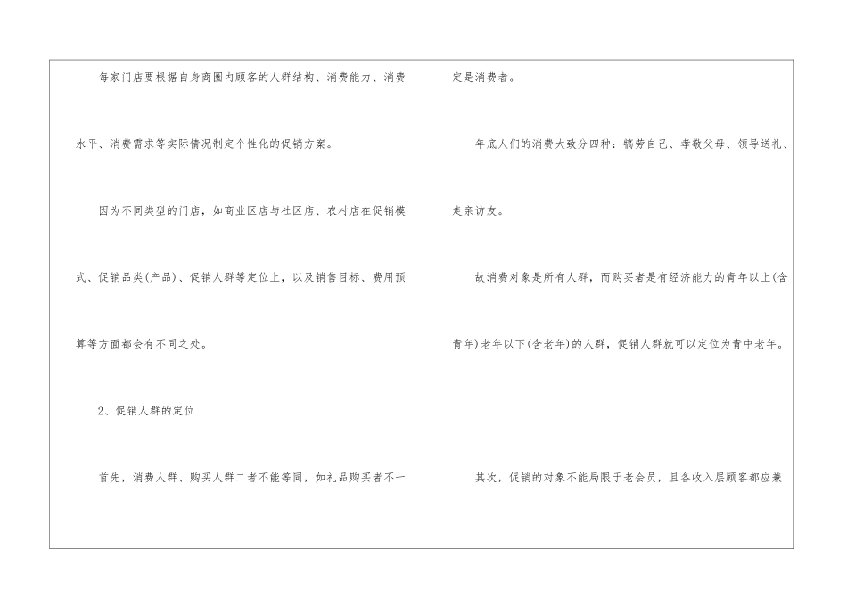 2024实用的化妆品专卖店促销方案5篇_第2页