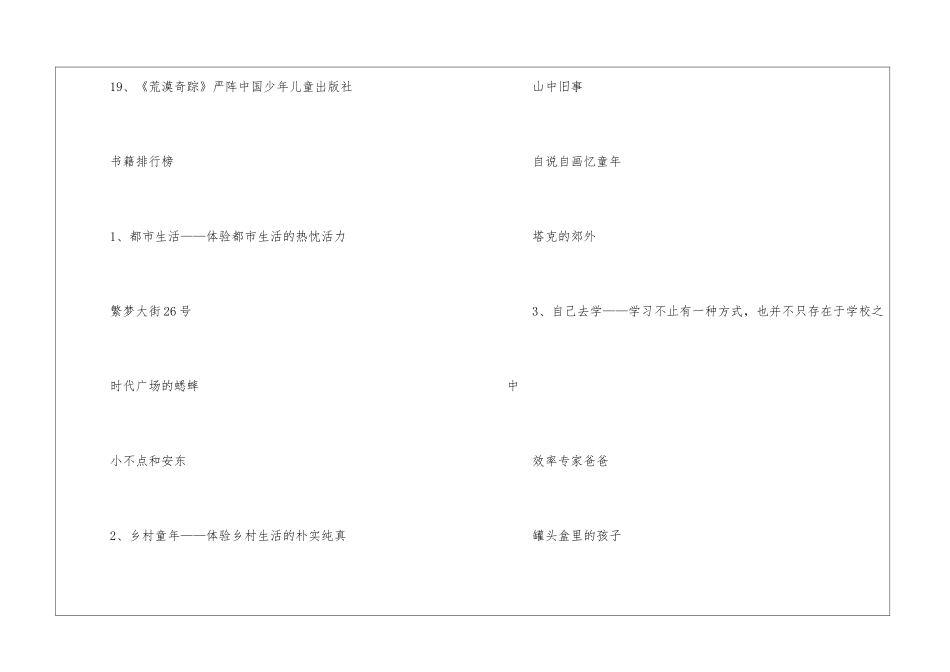 2024小学一年级必读书目_第3页