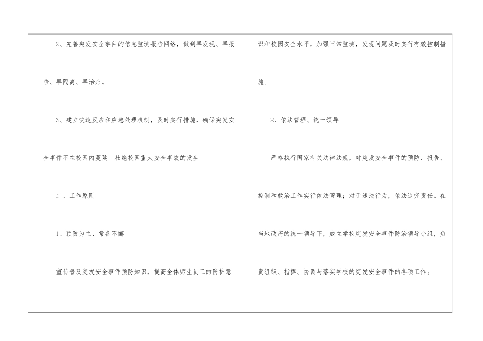 2024小学安全应急预案_第2页