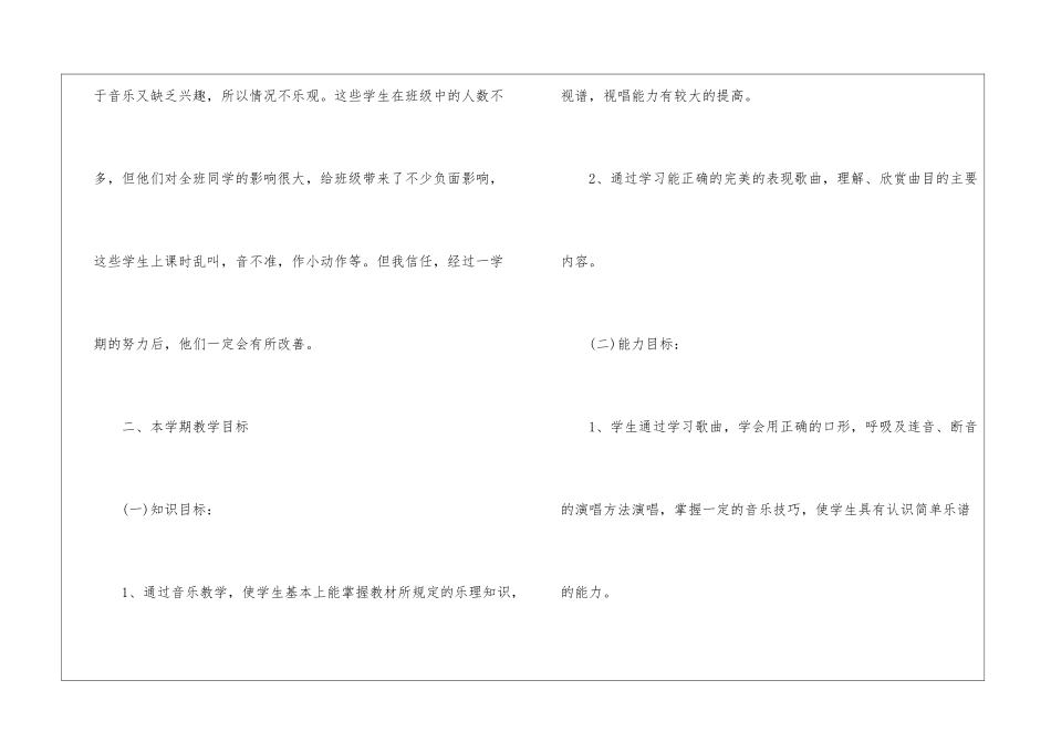 2024小学的音乐教学工作计划_第2页