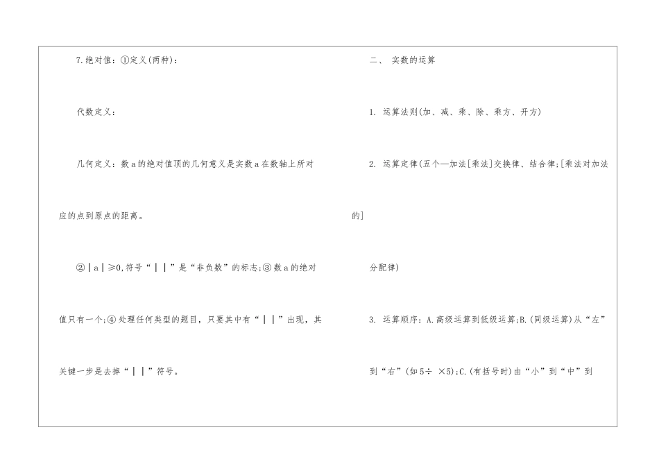 2024山东中考数学考点归纳_第3页
