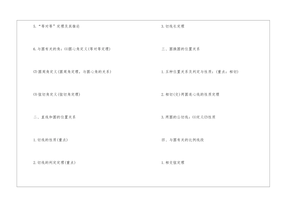 2024山西初中数学考点_第2页