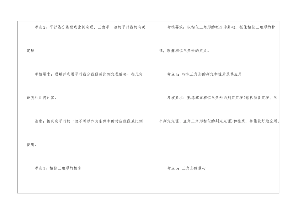 2024山西省中考数学考点汇总_第2页
