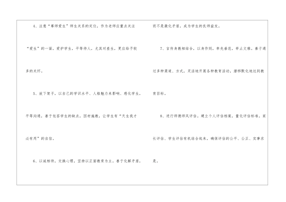 2024师德师风个人总结与展望_第3页