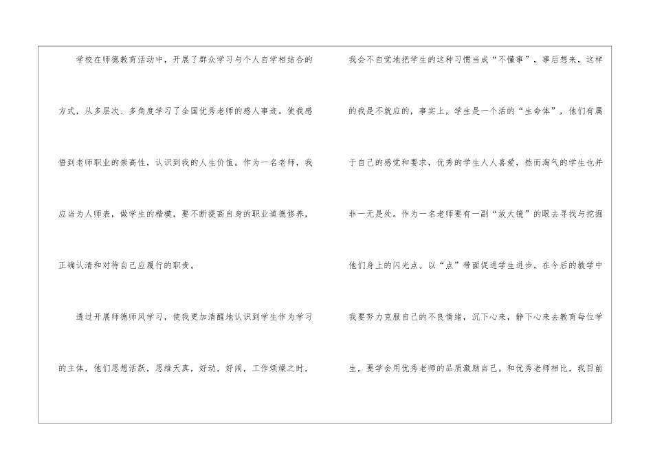 2024师德师风建设心得体会_第2页
