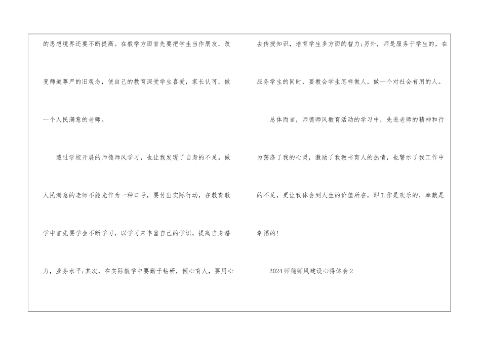 2024师德师风建设心得体会_第3页