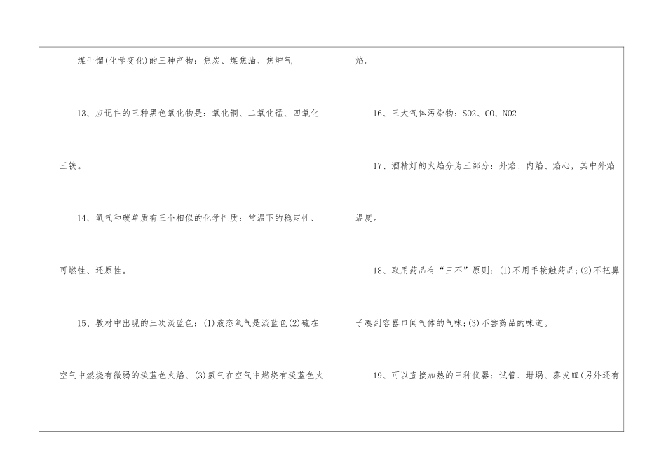 2024常州中考化学考点梳理_第3页