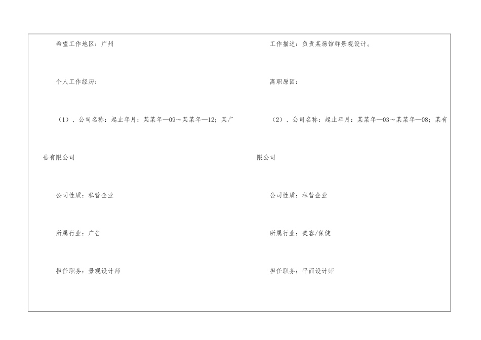 2024平面设计师个人简历_第3页