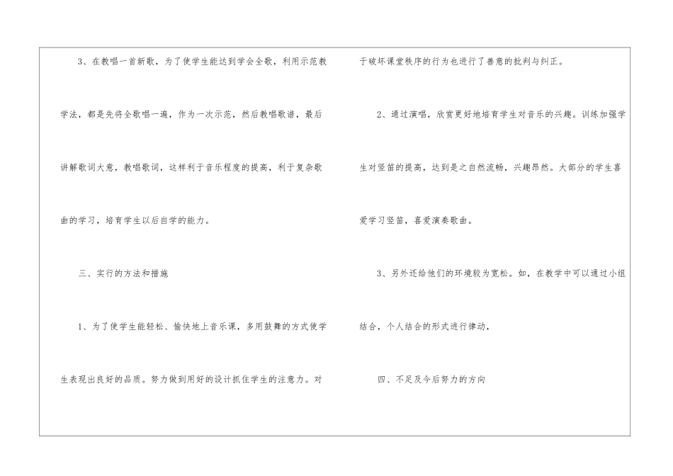 2024年三年级音乐教学工作总结(精选5篇)_第3页