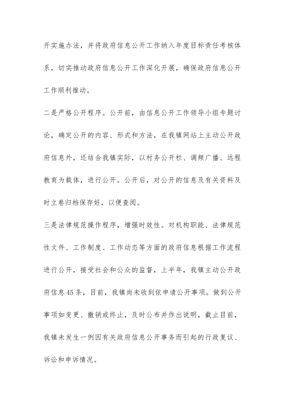 2024年上半年乡镇电子政务和政府信息公开工作总结-_第2页