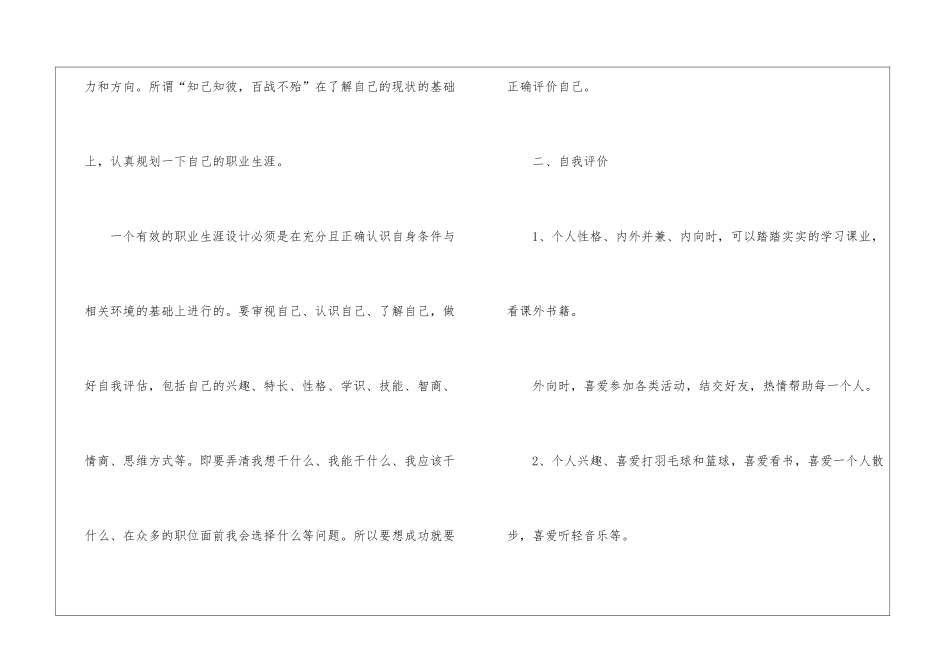 2024年个人职业规划书_第2页