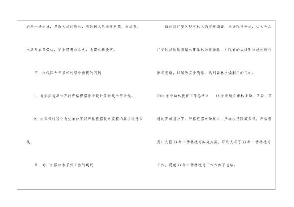 2024年中幼林抚育工作总结_第3页