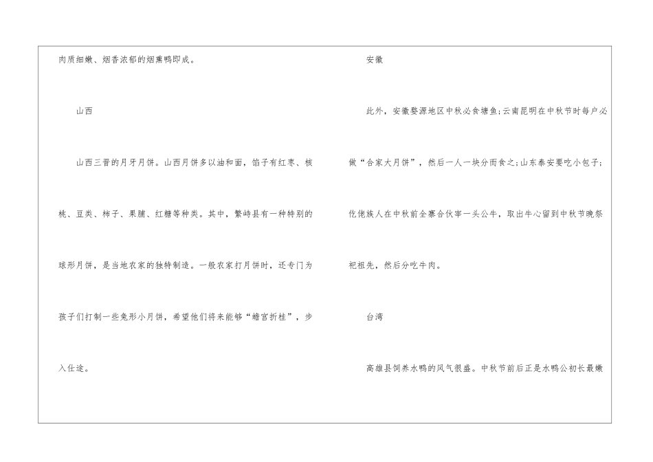 2024年中秋节的各地食俗有哪些_第2页