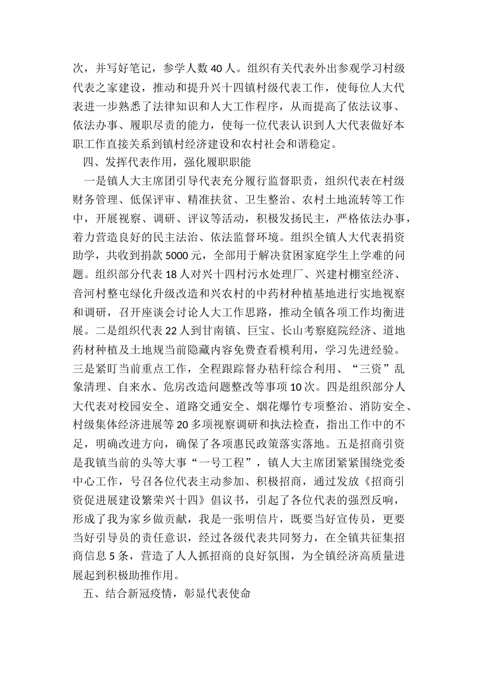 2024年乡镇人大工作总结_第2页