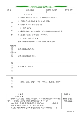 高中物理磁感应强度1