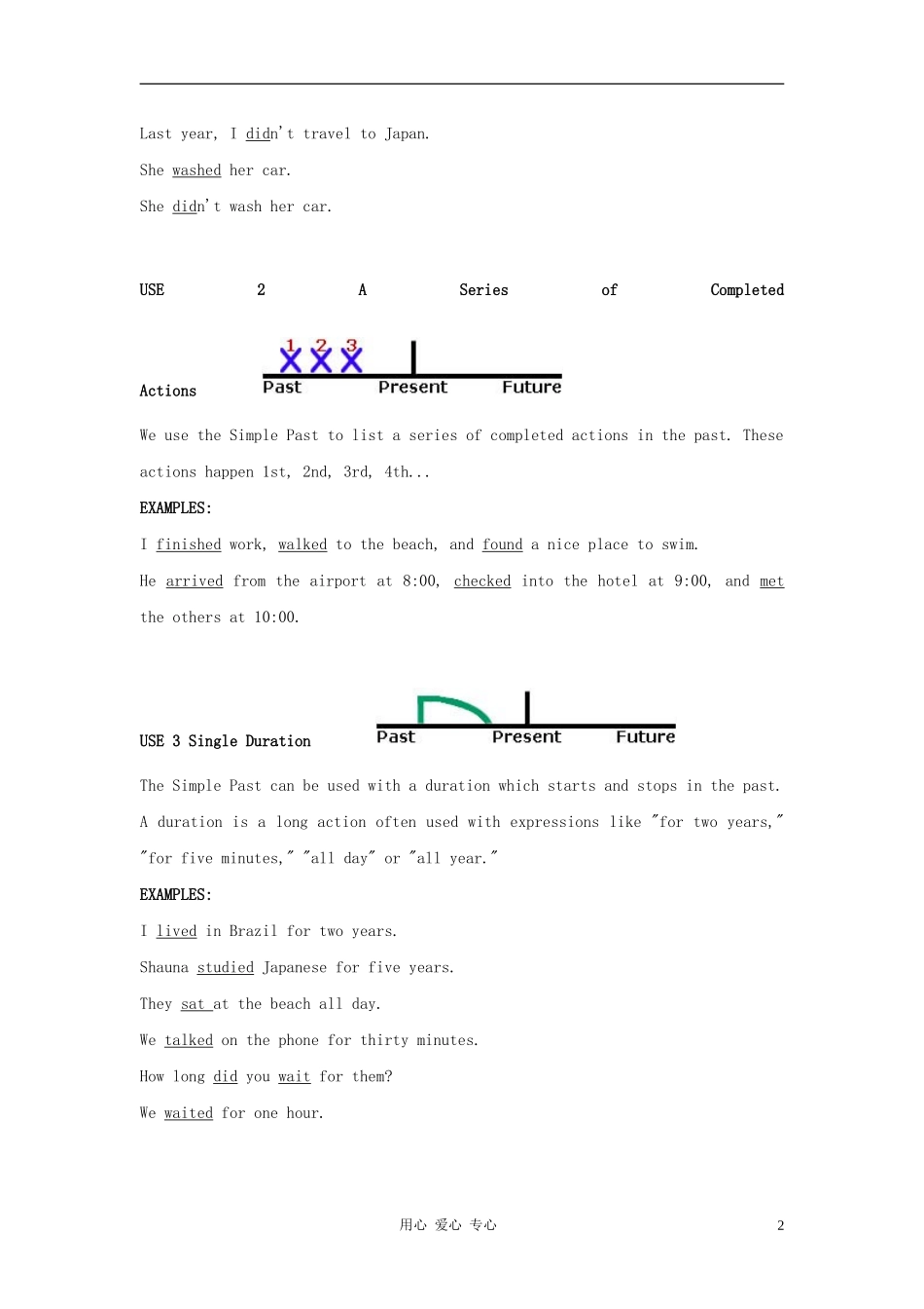 高中英语 Module 2《A Job Worth Doing-Grammar》学案4 外研版必修5_第2页