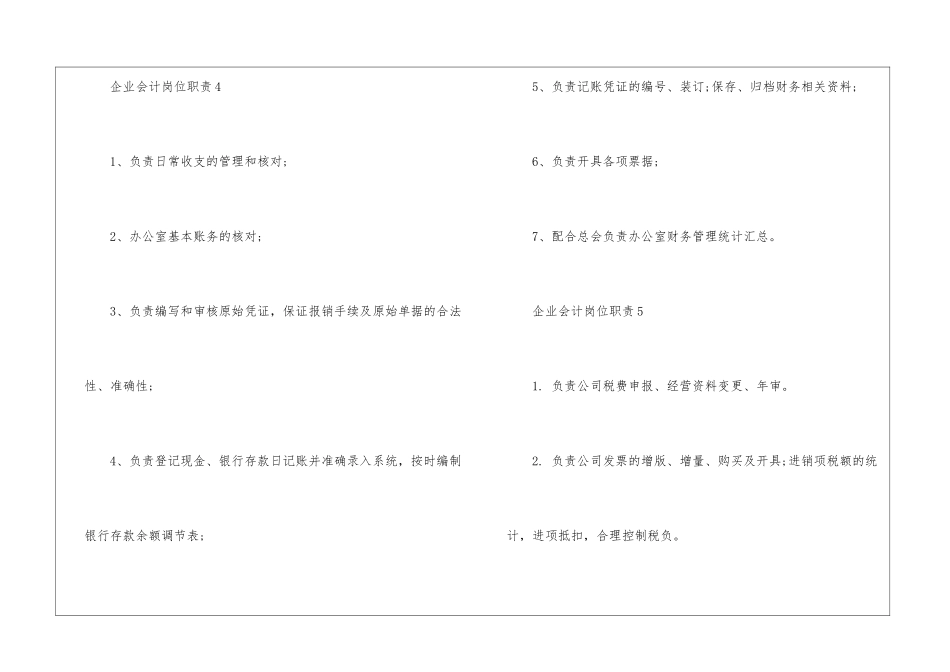 2024年份企业会计岗位职责_第3页
