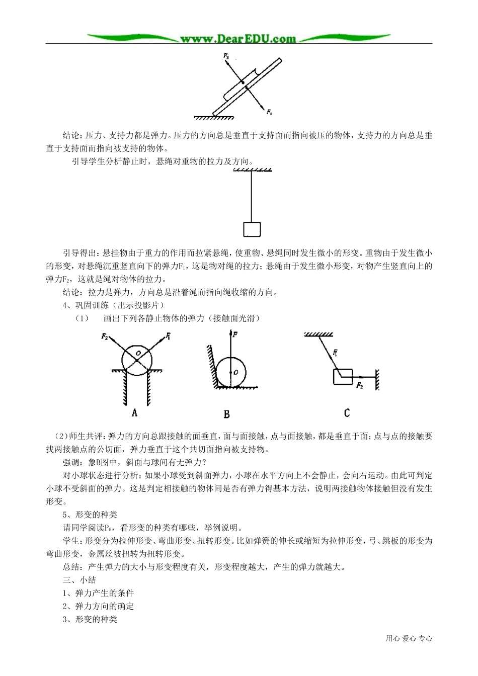 高中物理必修1弹力(1)_第3页