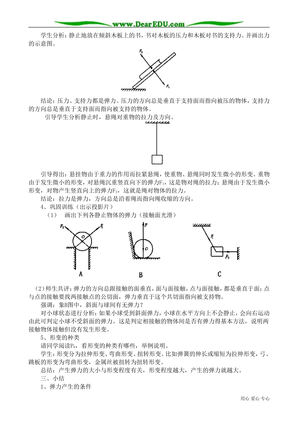 高中物理必修1弹力(2)_第3页