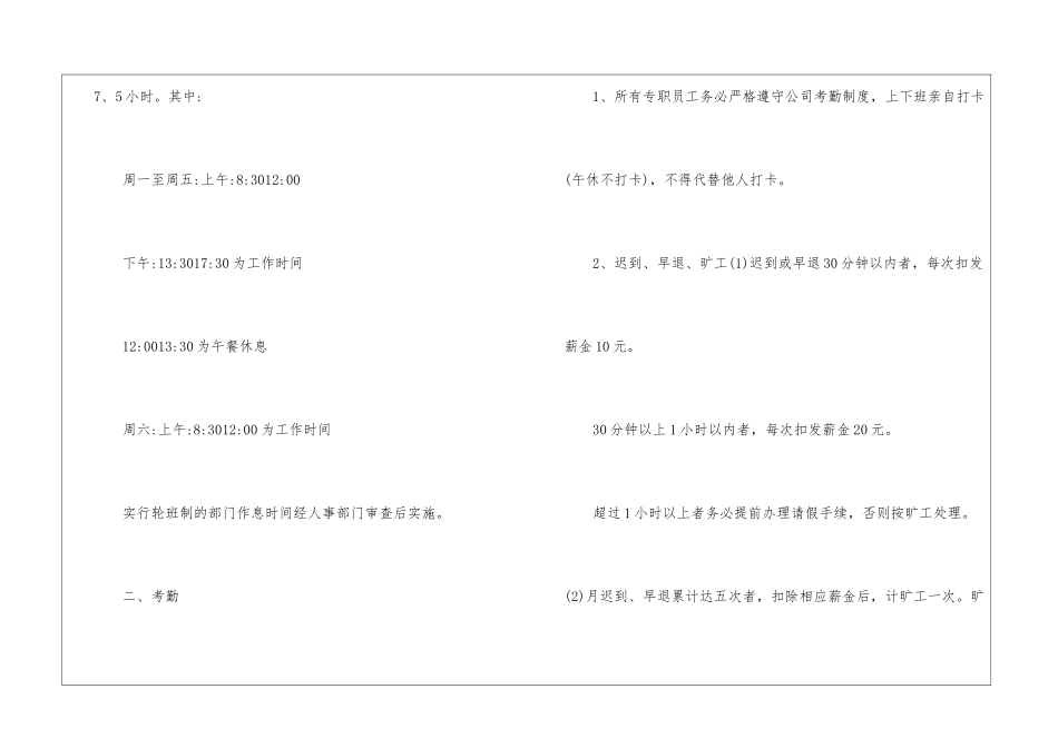 2024年份员工管理规章制度_第2页