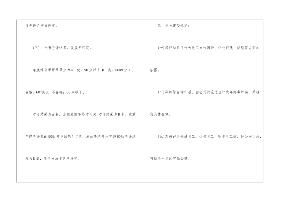 2024年份员工绩效考核策划方案_第3页