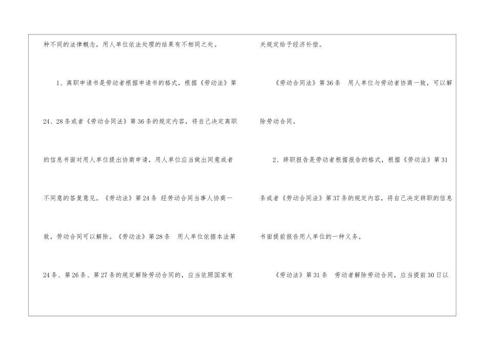 2024年份员工离职申请书作用_第2页