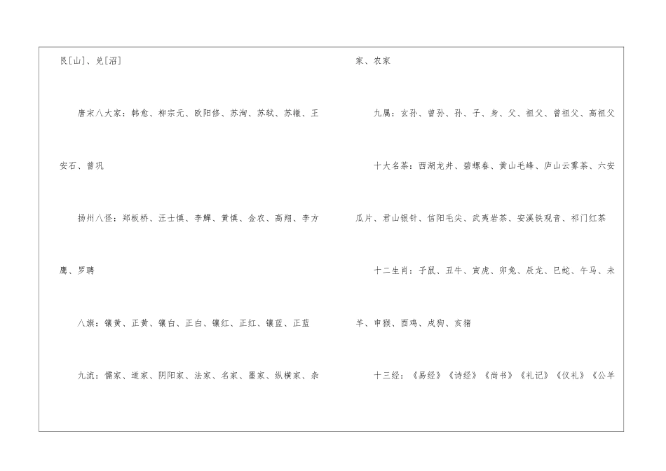 2024年份国考行测复习数字文学常识_第3页