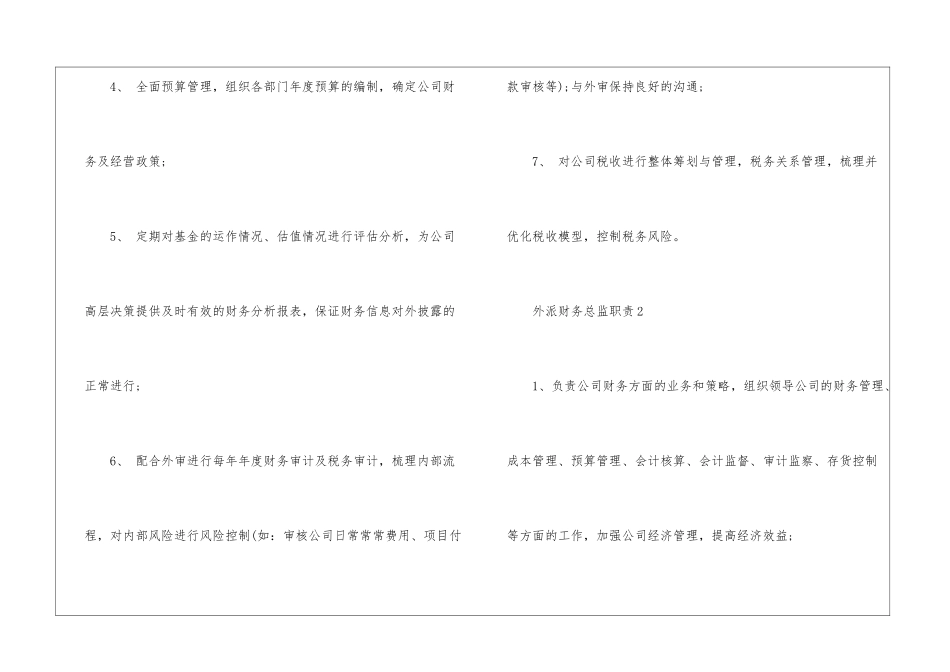 2024年份外派财务总监工作职责说明_第2页