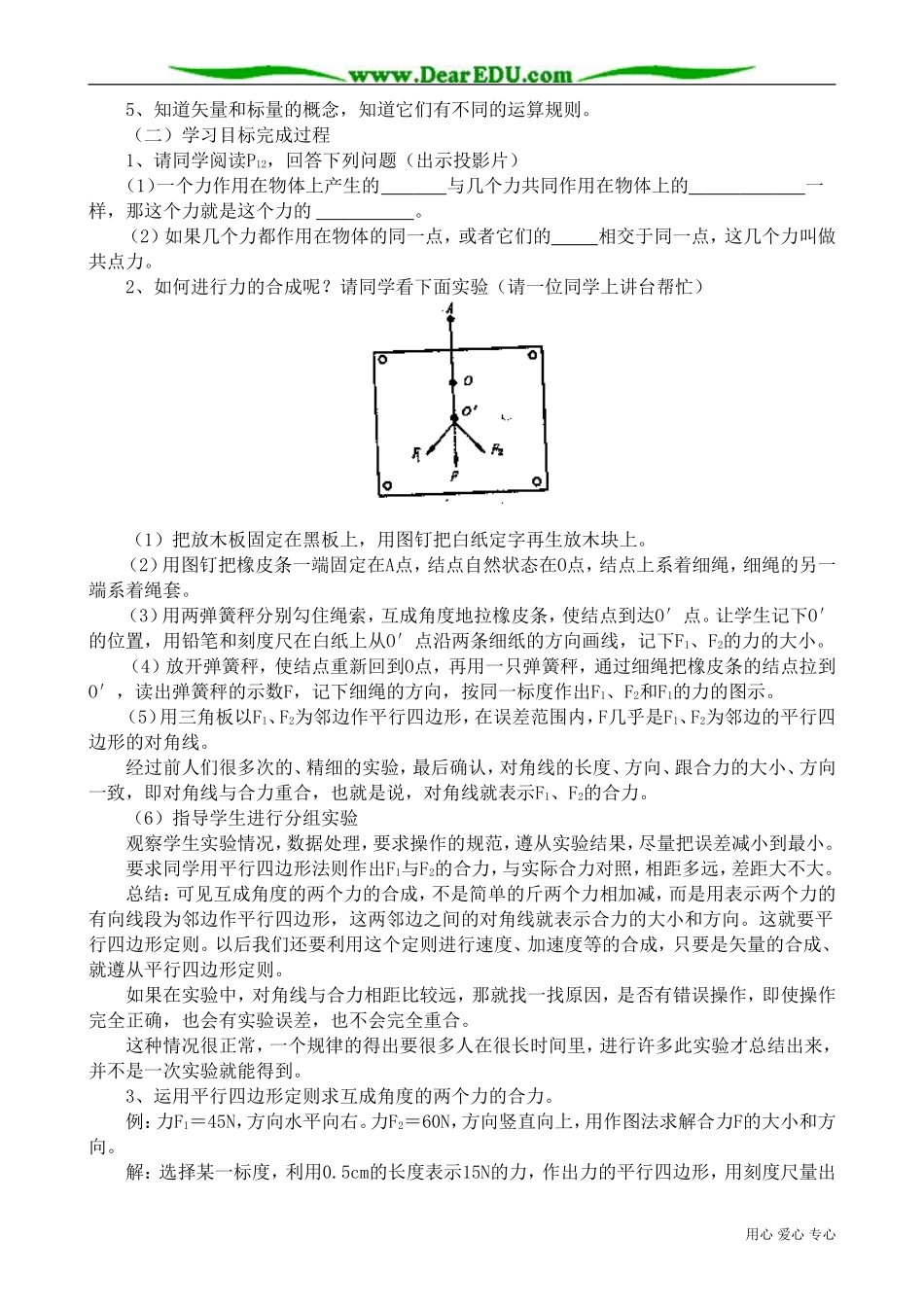 高中物理第一册力的合成(2)_第2页