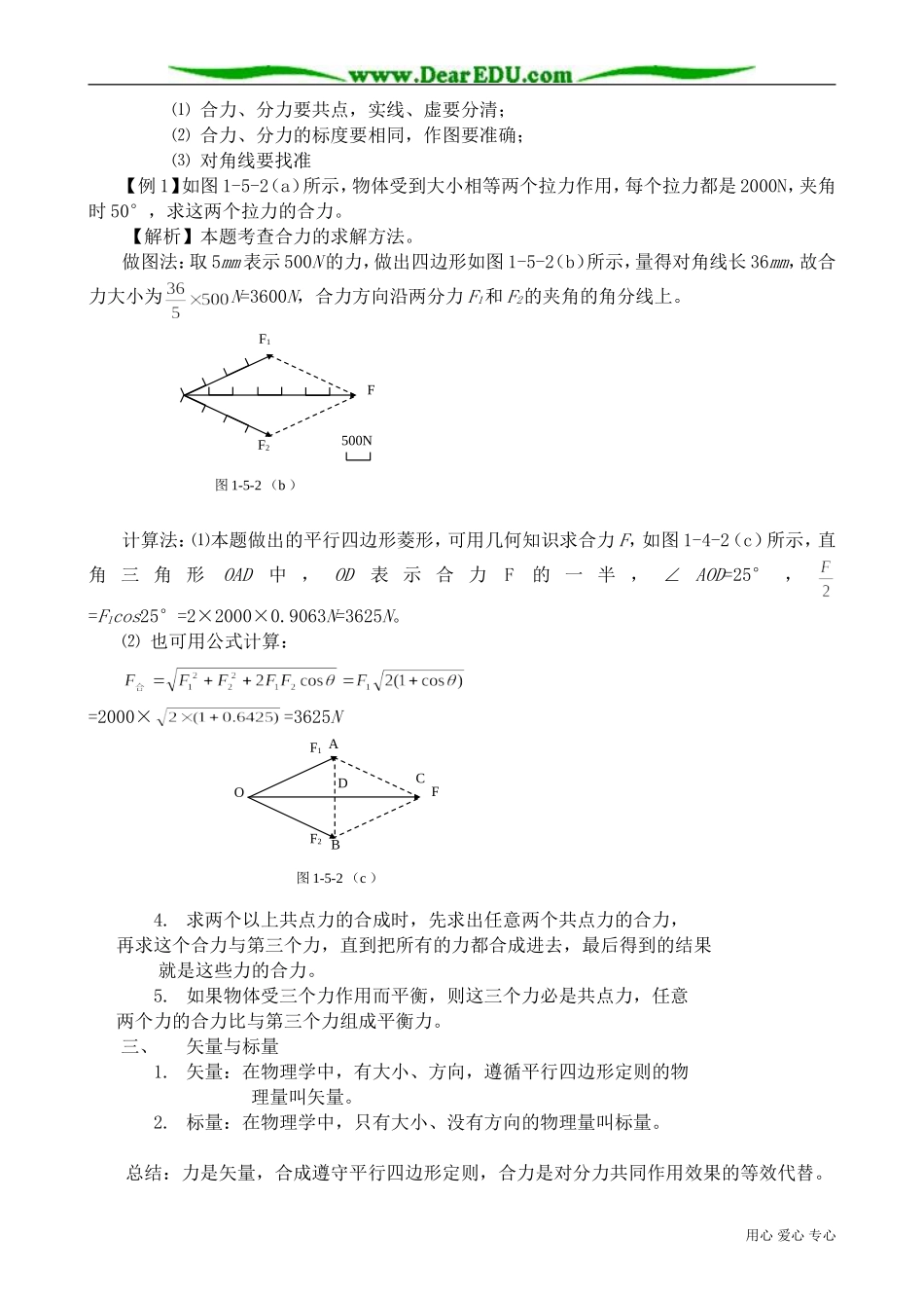 高中物理第一册力的合成(3)_第3页