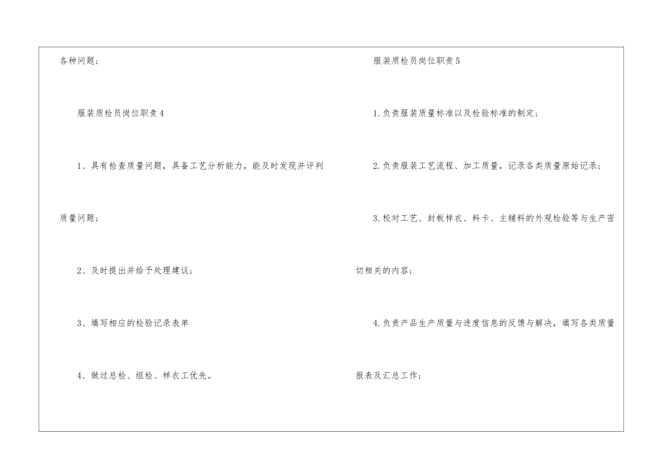 2024年份服装质检员岗位职责_第3页