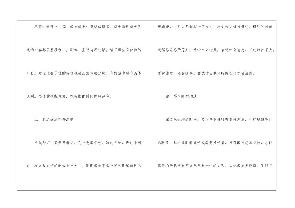 2024年份考研复试专业面试怎么应对_第2页