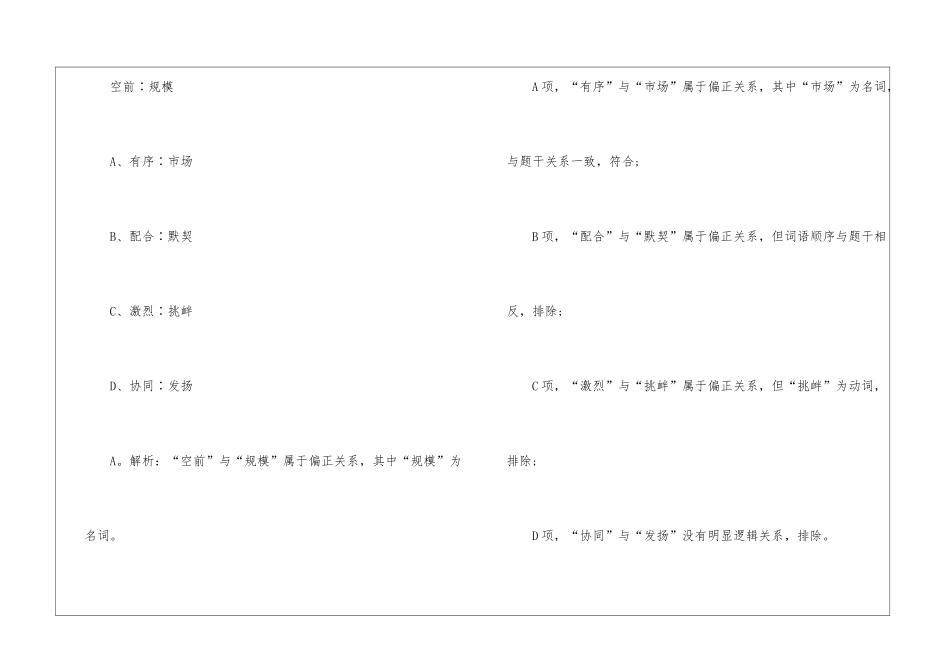 2024年份行测考试类比推理题剖析_第3页