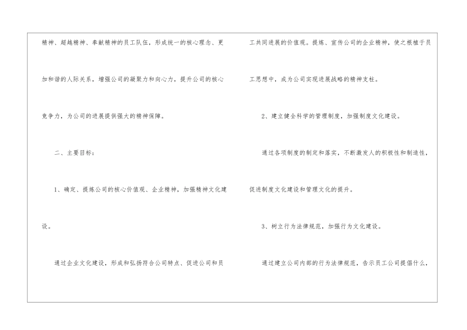 2024年企业文化年度工作计划_第2页