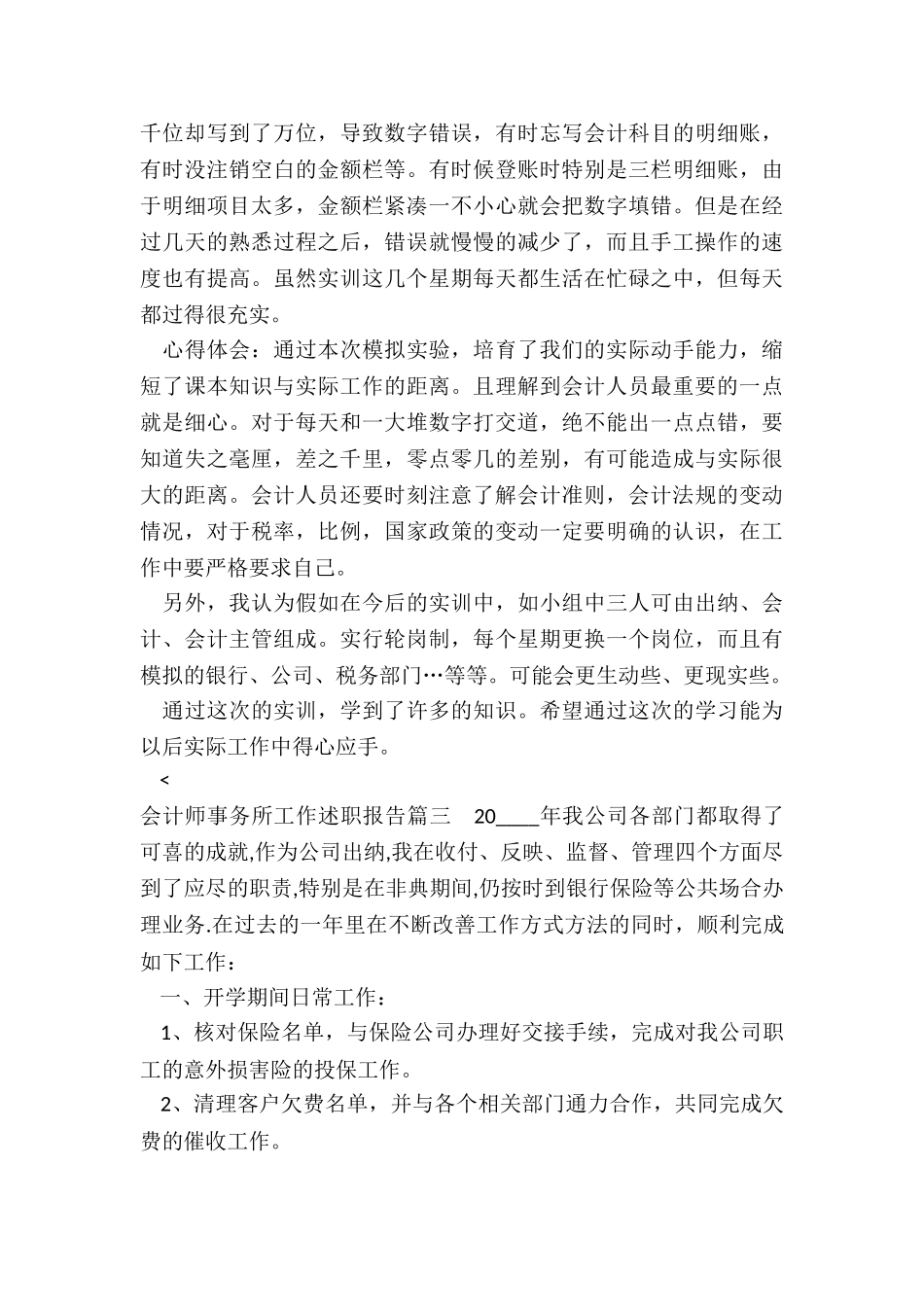 2024年会计师事务所工作述职报告_第3页