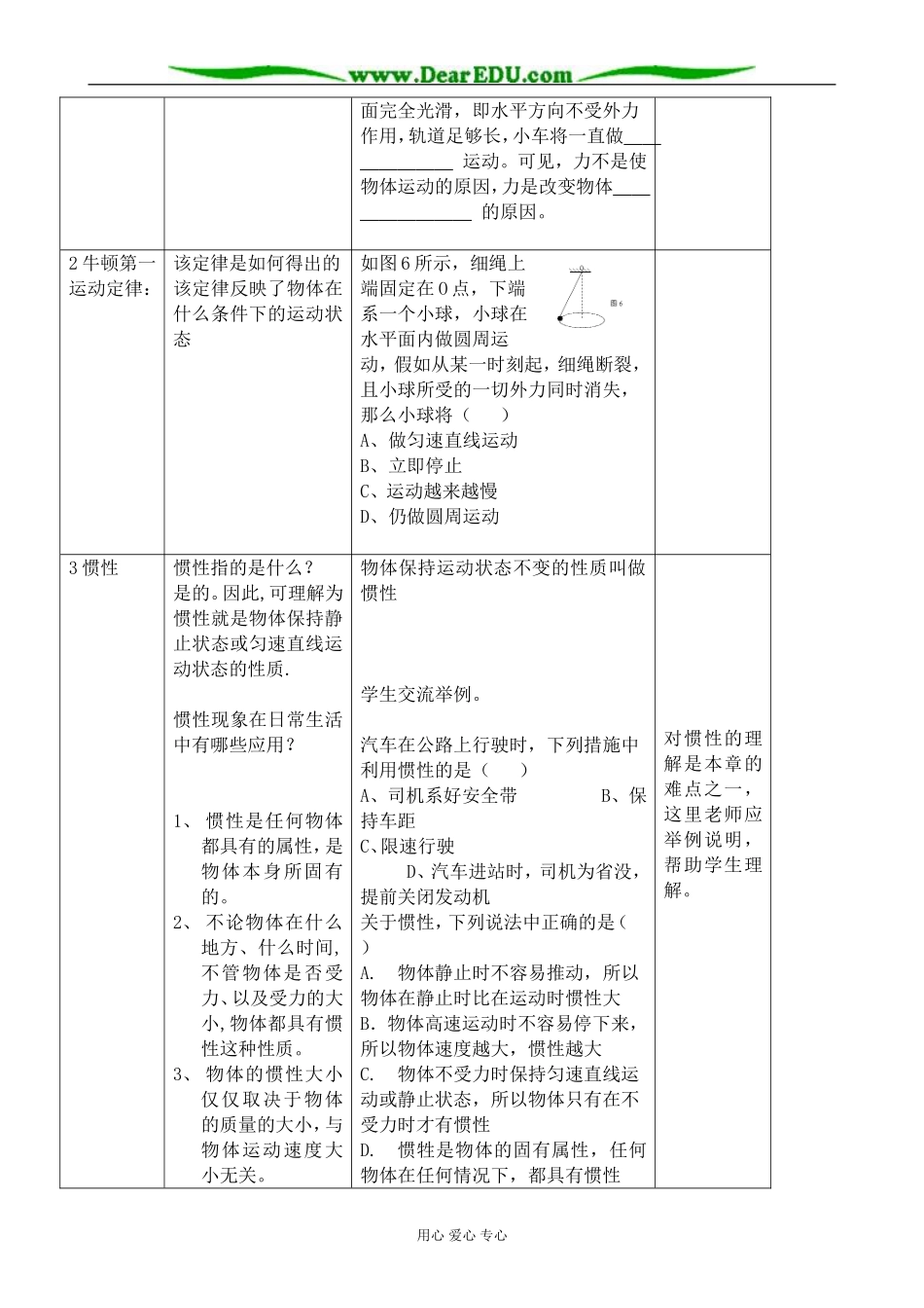 高中物理力和运动教案 鲁科版 必修1_第2页