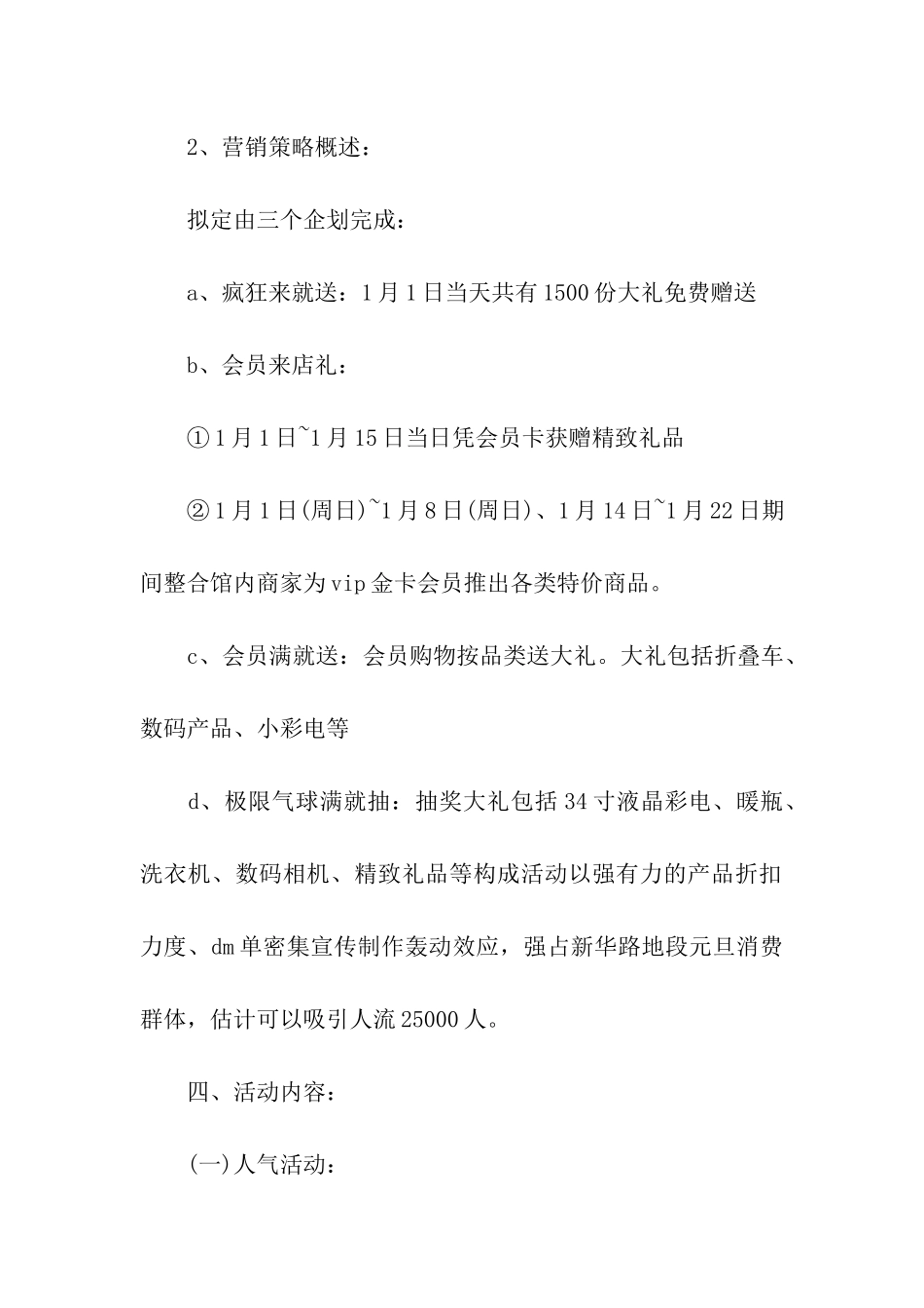 2024年元旦促销活动方案_第2页