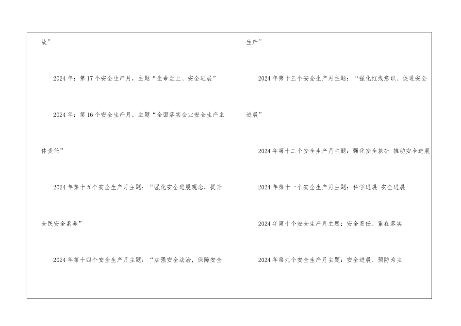 2024年全国安全生产月活动主题_第2页