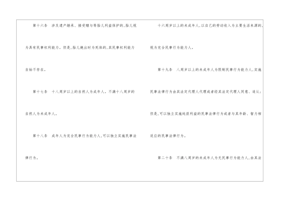 2024年公务员行测复习民法自然人常识_第3页