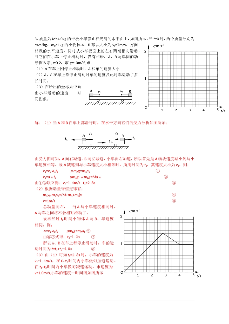 高中物理复习 子弹打木块模型素材 新人教版_第2页